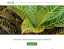 Tablet Screenshot of calgreenhouses.com